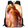 Donkey Kong Bananza, full-open student schoolbag, cartoon backpack, male