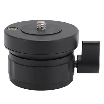 Tripod Leveling Base Camera Leveler Aluminum Adjusting Plate with Bubble Level 14in 38in Thread