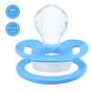 LittleForBig Adult Pacifier New 2nd Generation with Lid Cat Blue [Baby Spaceman]