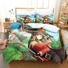 Anime KonoSuba Bedding Set Duvet Cover Bed Set Quilt Cover Pillowcase Comforter King Queen Size Boys Adult Bedding Set