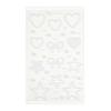 Rhinestone Stickers for DIY Acrylic Star Heart Butterfly Gems Sparkling Decals for Scrapbooking Packaging Face Nail Art Craft Decor
