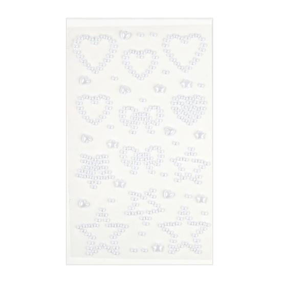 Rhinestone Stickers for DIY Acrylic Star Heart Butterfly Gems Sparkling Decals for Scrapbooking Packaging Face Nail Art Craft Decor