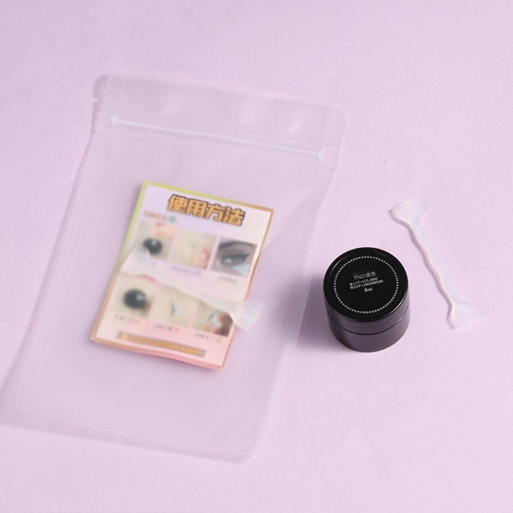 Ștampilă de gene cu două capete, impermeabilă, instrumente de frumusețe, șablon simplu pentru gene pentru începători