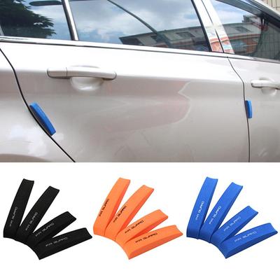 4 bucăți benzi pentru bara de protecție pentru ușile de mașină Apărătoare de margine spumă EVA bandă anti-coliziune Protector de protecție a ușii de mașină autocolant anti-zgârieturi