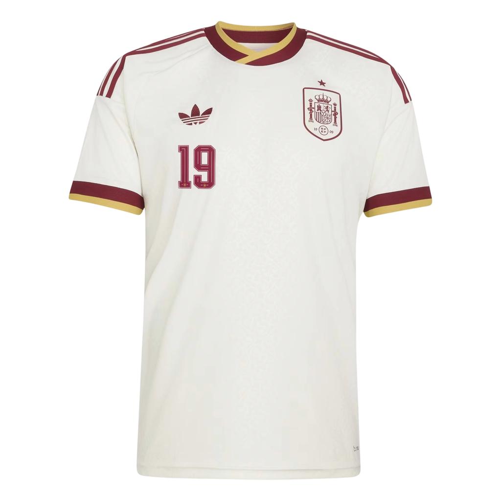 adidas Spagna 26 Maglia da trasferta 'Bianco sporco'