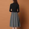 Women's Mid-Length Sweater Dress - Autumn/Winter 2025 New Style, Trendy Knit Over-the-Knee Dress