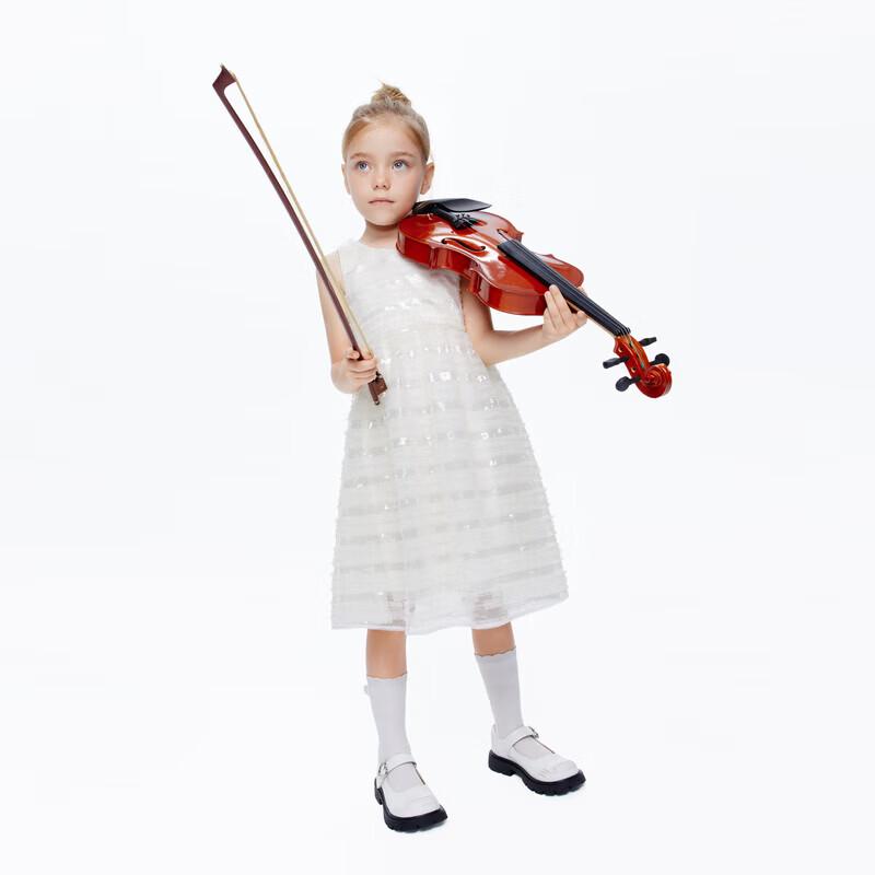 little MO&Co. Girls' Sequin Sleeveless Party Dress