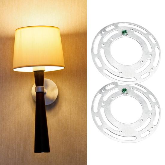 

1 комплект монтажной пластины для светильника с полным набором аксессуаров. Простая установка. Перекладина для потолочных светильников. Вентиляторы и туалетные принадлежности.