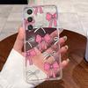 Phone Case For Samsung Galaxy S24 Plus S 24 Ultra 5G Luxury Cute Love Rabbit Funny Clear Silicone Protective Soft TPU Back Cover