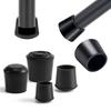 4-16pcs Rubber Round Chair Leg Pad 6-32mm Furniture Leg Table End Plug Silent Anti-slip Floor Protection Cap Foot Cover Toe Tip