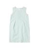 The Museum Visitor Pintuck Check Sleeveless One Piece (Mint)