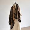 Luxury Winter Faux Cashmere Wraps for Women Warm Scarf Pashmina Shawl Blanket Travel Poncho Stoles