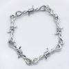 New Small Wire Brambles Bracelets On Hand For Women Men Hip-hop Zircon Gothic Punk Style Barbed Little Thorns Pulsera Gift