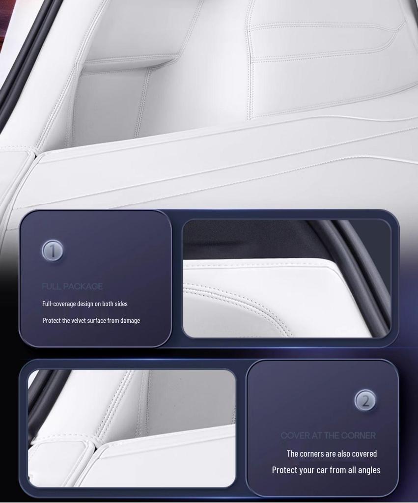 Mata Bagażnika Tesla Model Y 2025 - Pełne Pokrycie, Akcesorium do Wnętrza Samochodu