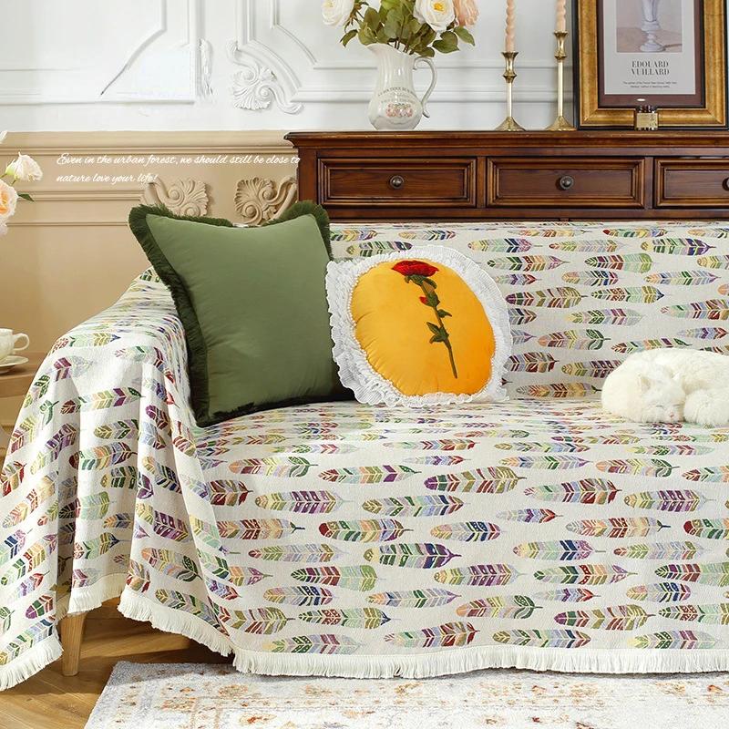 

Клетчатое одеяло для скандинавских летних универсальных кроватей Ins Wind, диван-кровать, декоративное покрывало для дивана в стиле бохо, одеяло для пикника с кисточкой 180x130cm