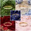 Multi-color Available Vintage Floral Bangle Chinese Style Enamel Bangle  Cultural Performances