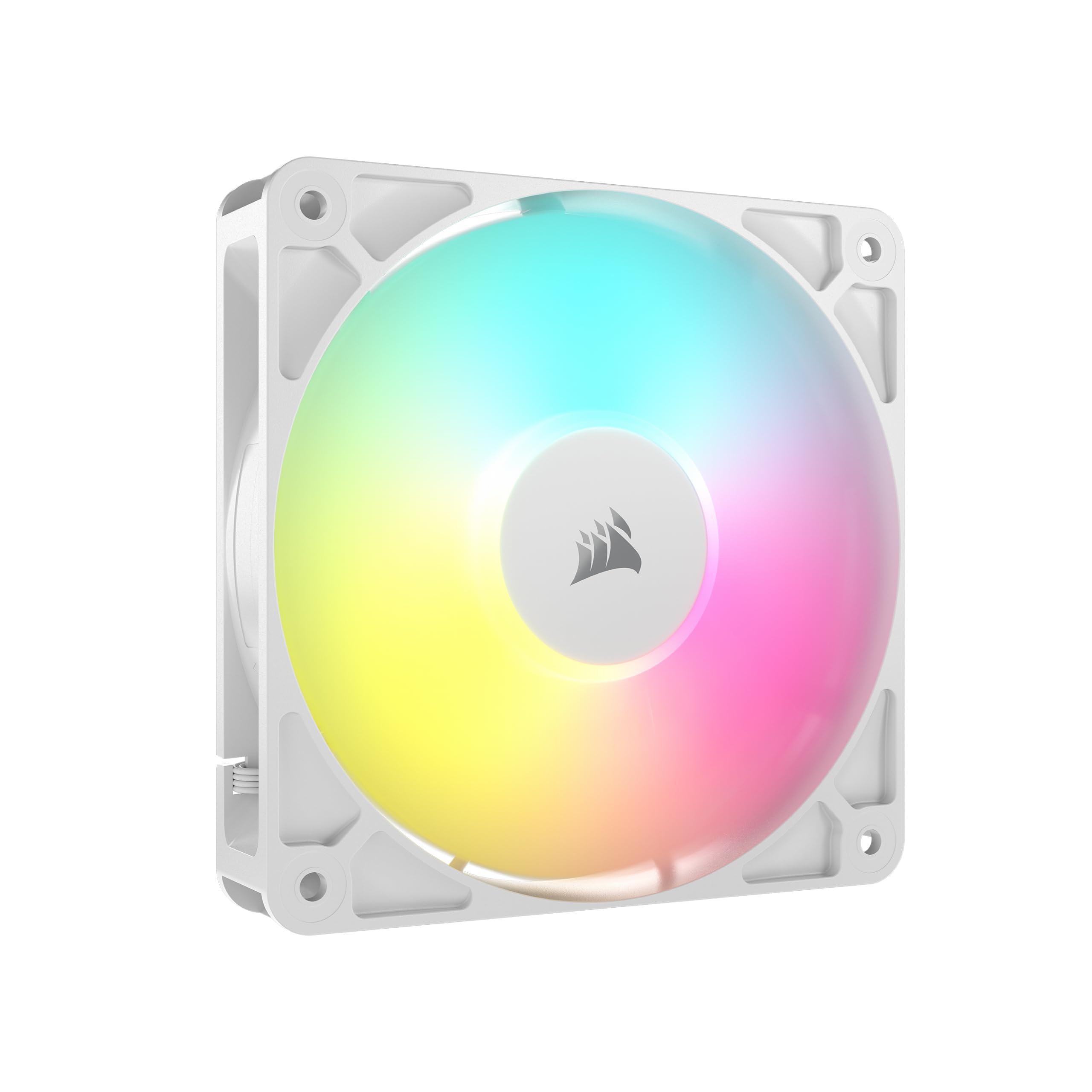 

CORSAIR RS120 ARGB PWM 120mm PC Case Fan Daisy Chain Compatible Single Pack White CO-9050184-WW білий