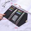 Solid Color Korean Style Slim Women's Long Wallet with Multi-Card Slots and Fresh Coin Purse