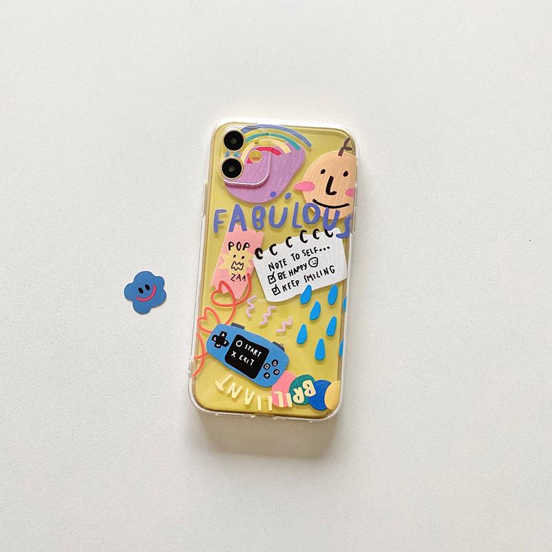 Ins Tuya Game Machine 17 Suitable for 16Pro Max Apple 13 Mobile Phone Case IPhone 15plus Soft Case Transparent