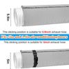 Tubo Isolante Portatile Lavabile per Condizionatore d'Aria Facile Installazione Protezione Tubo Manicotto Isolante per Tubo