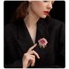 High Grade Peony Flower Brooch, Female High Sense, China-Chic, Chinese Style, Classical Brooch, Pin, Flower Cheongsam and Han Clothing Accessories