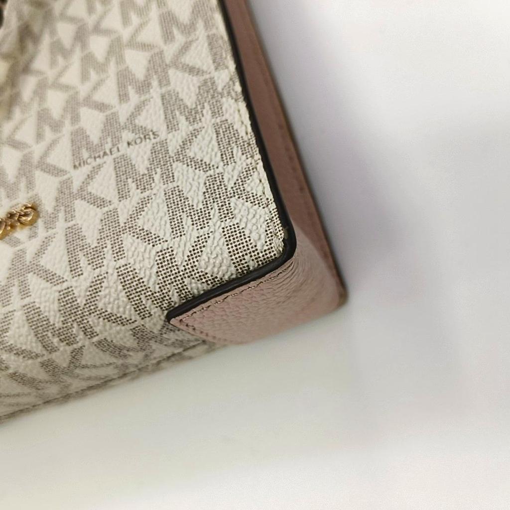 [Usato] MK Mercer Monogram Color Block Logo Ciondolo Stile Pendolare Ecopelle Spartito Musicale Borsa Mini - Molto Buono #1MAYIP1