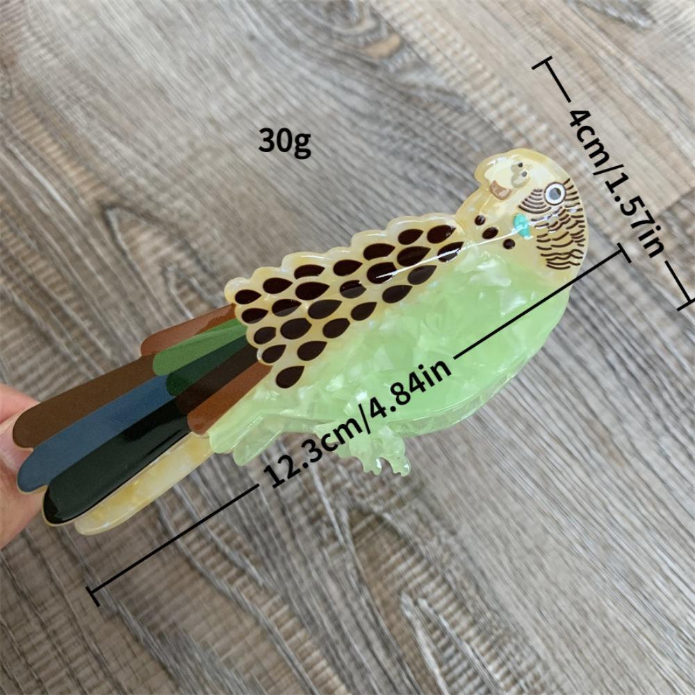 Grasp Acetic Acid Hair Claw Cute Cartoon Animal Shark Clip Fashion Bird Hair Clip  Girls