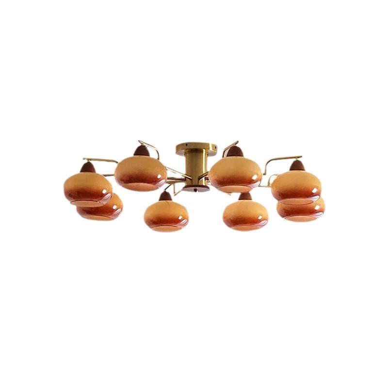 Nufeng Retro Cream Style Ceiling Light