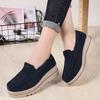 2024 Spring Platform Women Shoes Flats Sneakers Suede Leather Women Casual Shoes Slip On Flats Heels Creepers Moccasins