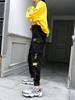 Niche Cargo Jogger Pants for Men & Women, Slim Fit, Casual Loose Style, Customizable Design by Picture.