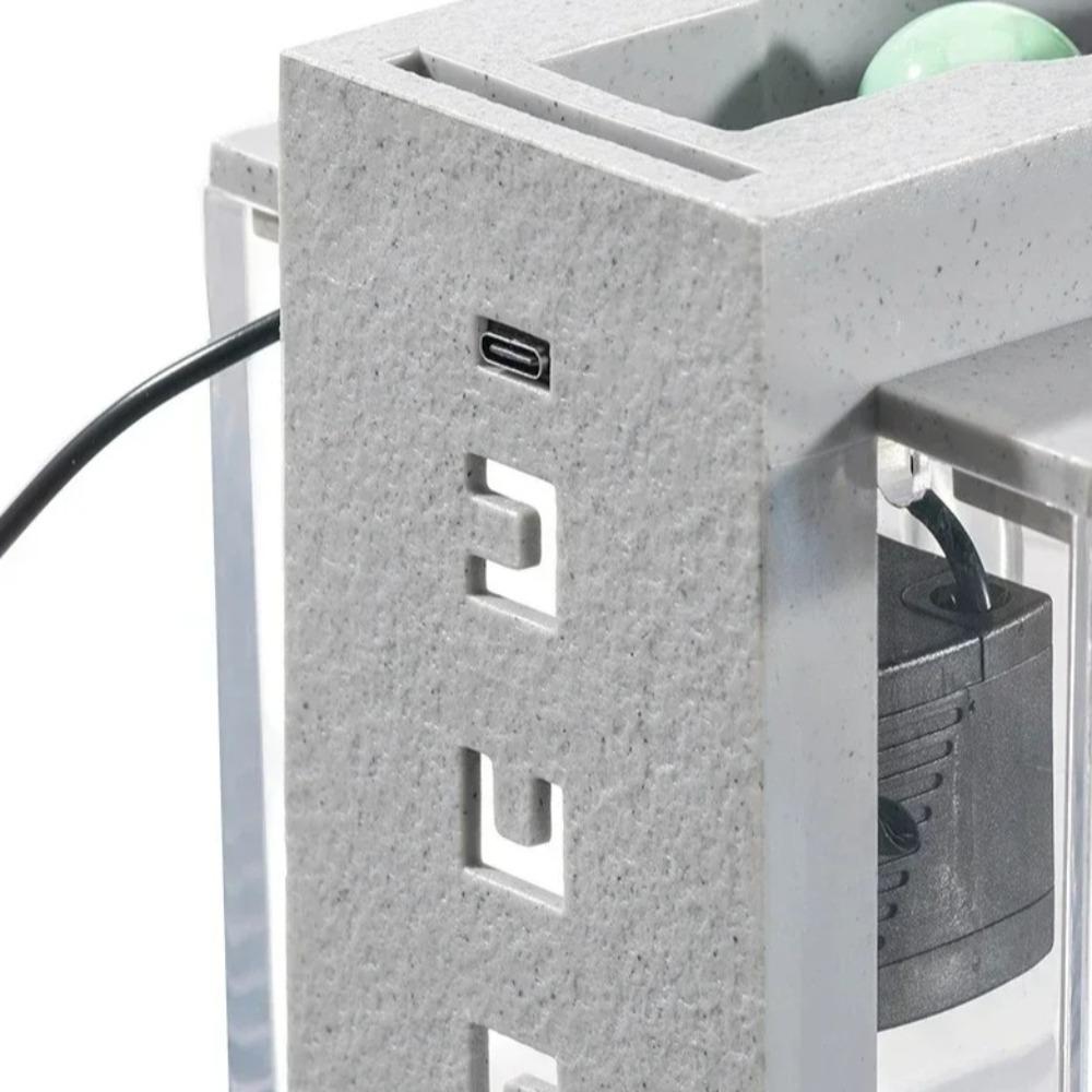 Silent Filter Landscape Fish Tank Flowing Water Micro Landscape Ornaments Desktop Fish Tank  Office