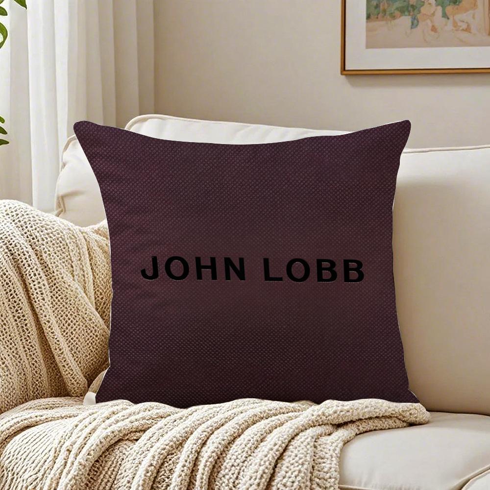

Luxury Footwear Brand JJohn Lobb Cushion Cover Pillowcase Antidustmite living Room Sofa Decor Cushion Room 30X30cm