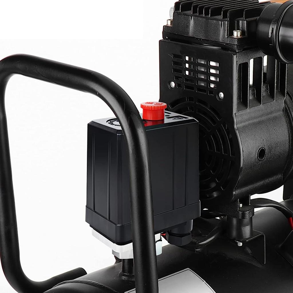 Air Compressor Pressure Switch 4 Way Auto Control Valve Controller 0‑180PSI with Gauge