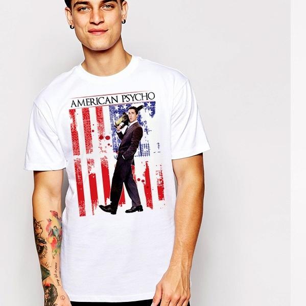 American Psycho, , men s vintage, horror, SZ S-2XL, cotton Tee Unisex T-Shirt M