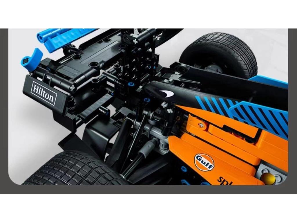 Compatible McLaren F1 Race Car 42141 - Advanced Formula Technology Building Blocks
