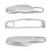 Car Smart Key Cover Case Keyless Entry Remote Key Fob Protector Shell for Panamera Cayenne 911 Macan Boxster Cayman 718 GT Silver  Style