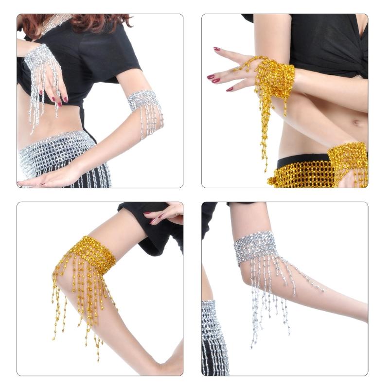 Belly Dance Bracelet Halloween Costume Hand Chain Fashion Women Bracelet  for Performances and Parties