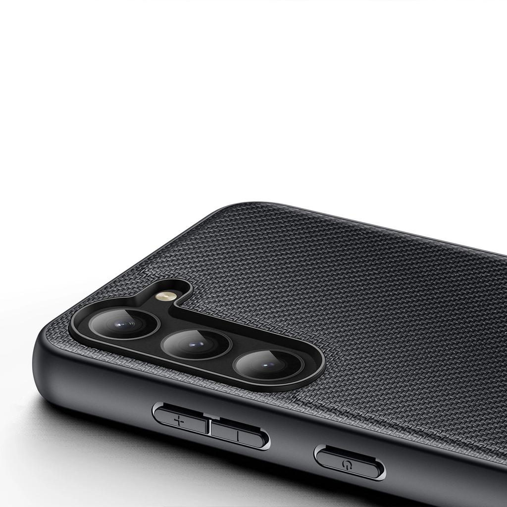 Dux Ducis Fino Etui Samsung Galaxy S23+ Pokrowiec Z Silikonową Ramką Czarne