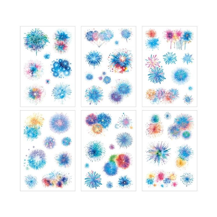 Safe Peels And Stick PET Sticker For Kids Crafting And Home Decors Long Timing Sparkling Sticker For DIY Art Projects