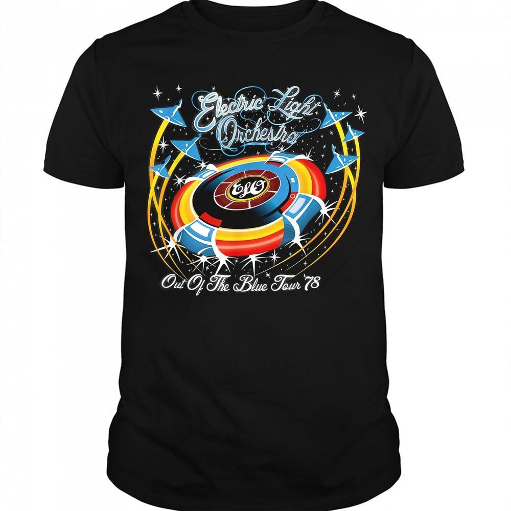 New Electric Light Orchestra ELO Tour 1978 Short Sleeve Men S-235XL T-Shirt Unisex T-Shirt