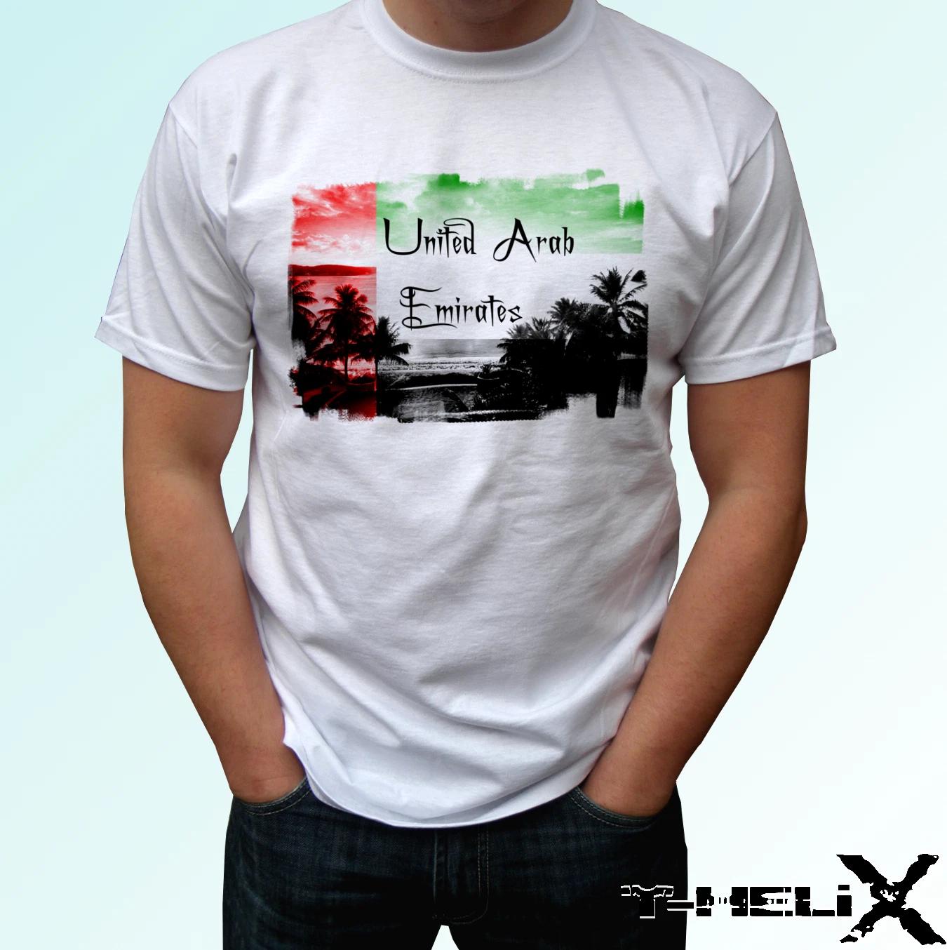United Arab Emirates flag - white kids boys T-Shirt top - s s kids & baby sizes 150