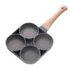 4 Cups Pancake Pan Gas Induction Cooker Universial Medical Stone Non Stick Egg Frying Pan for Kitchen