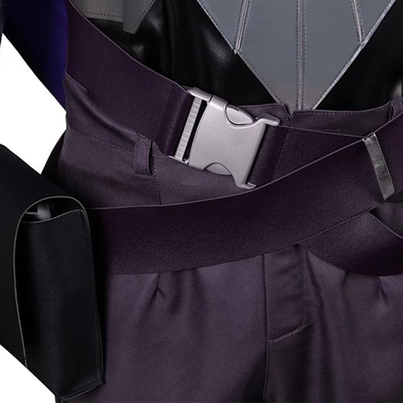 Game Valorant Omen Cosplay Costume Role Play Blueadult Men Roleplay Outfits Male Halloween Party Costume