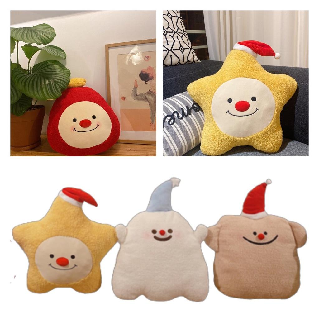 Cartoon Weihnachten Plüschtier Stern Kissen Kleiner Geist Kissen