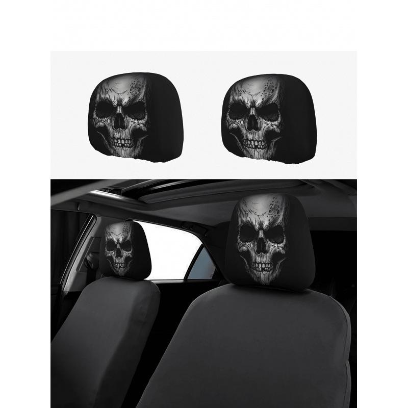 2026 Z8062 Universal Vehicle Headrest Cover - Compatible with Most Models