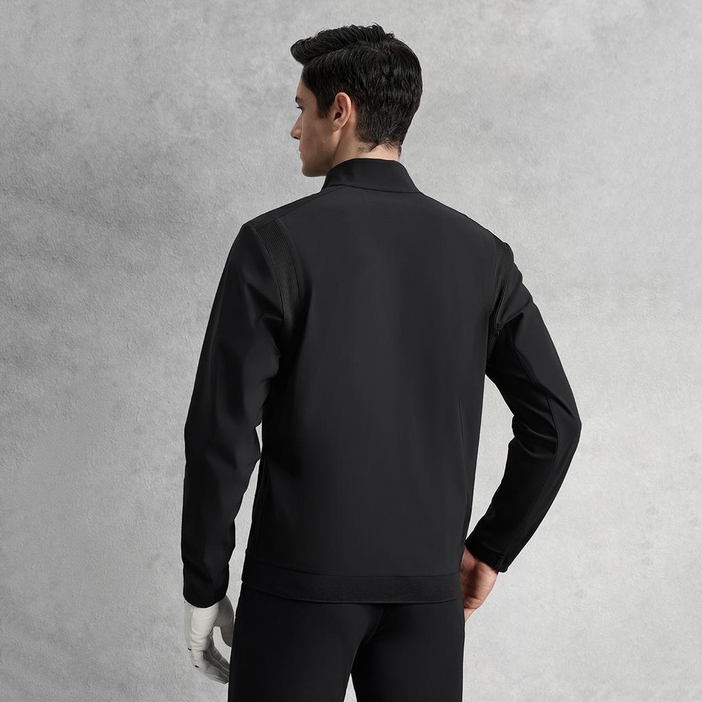 New FILA Golf Series Jackets Men's Pitch Black A11M535501FBK