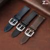 Oil Wax Leather Watch Band 20mm 22mm for Omega Universal Calfskin Quick Release Vintage Genuine Leather Business Wrist Strap