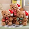 Hat Scarf Bear Kawaii Plush Toys Dress Up Bear Stuffed Doll  Party Supplies