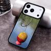 Fishing Rod Phone Case for iPhone 17 16 15 Pro Max Air 14 13 12 11 Plus Shockproof Cover