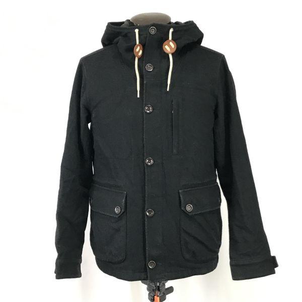 

Monkey Time Mods Parka Jacket Men M Black United Arrows
